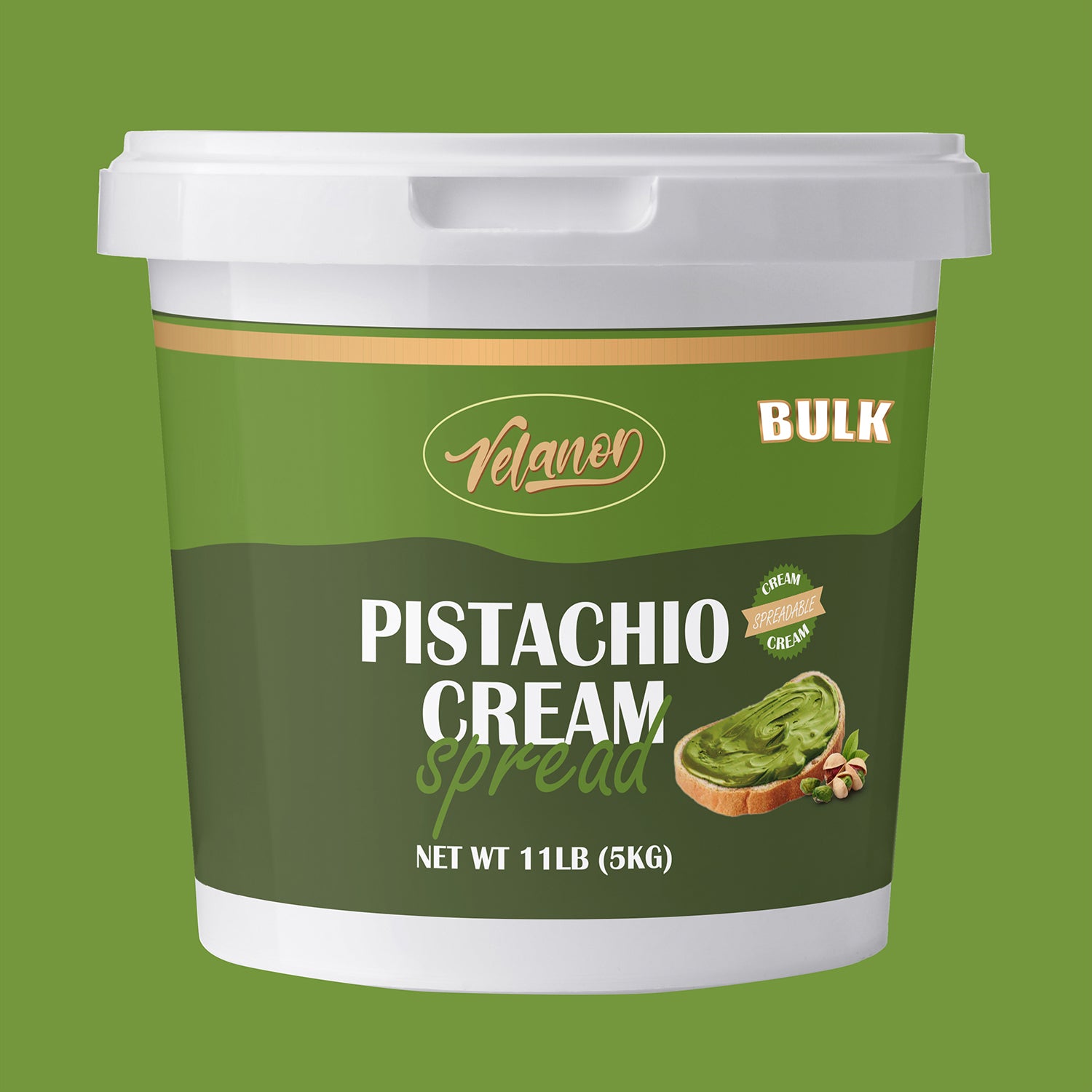Pistachio Cream Bulk 11lbs (5kg)