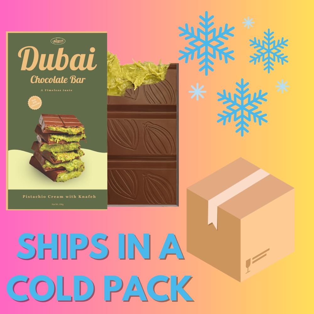 Dubai Chocolate Bar 7oz (190g)
