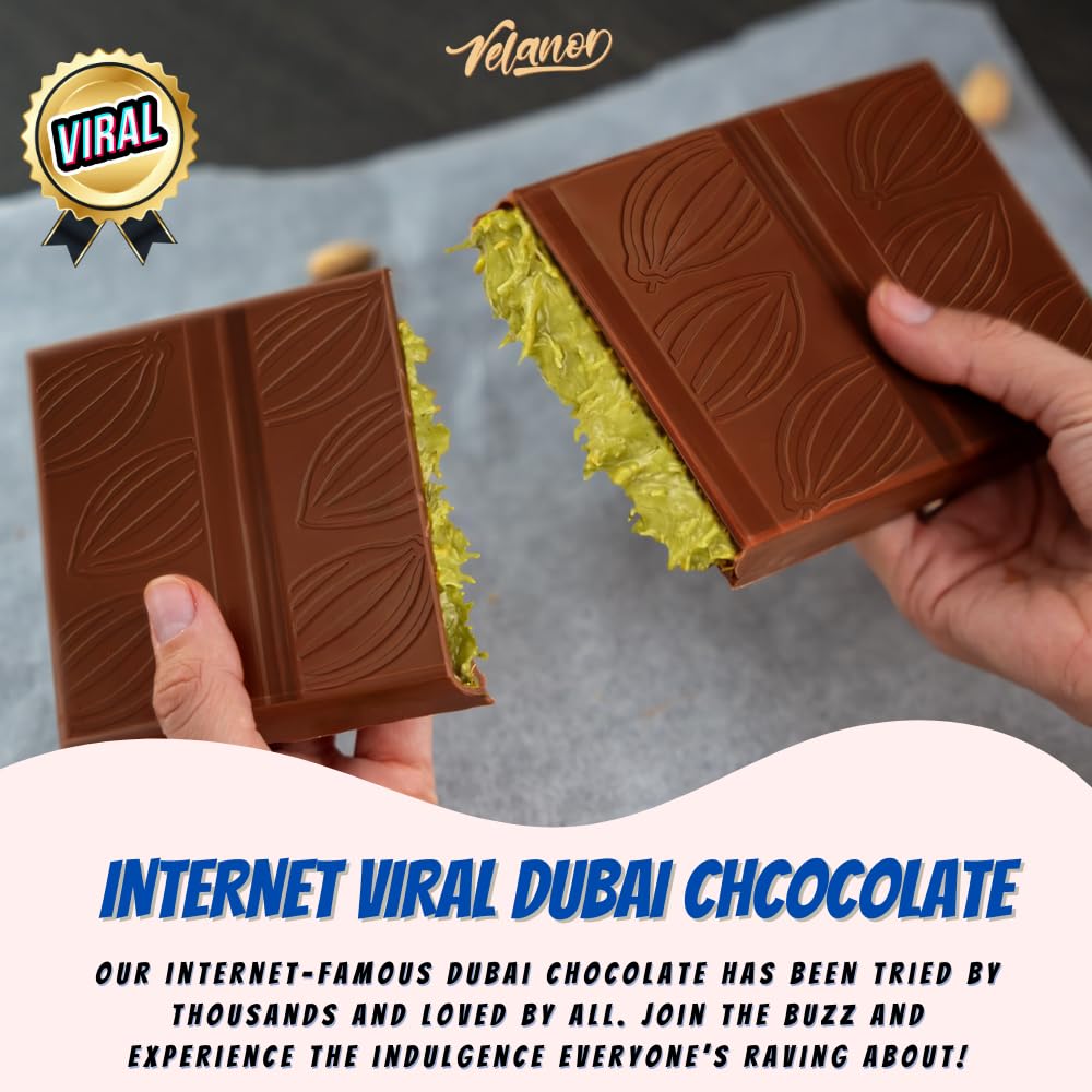 Dubai Chocolate Bar 7oz (190g)