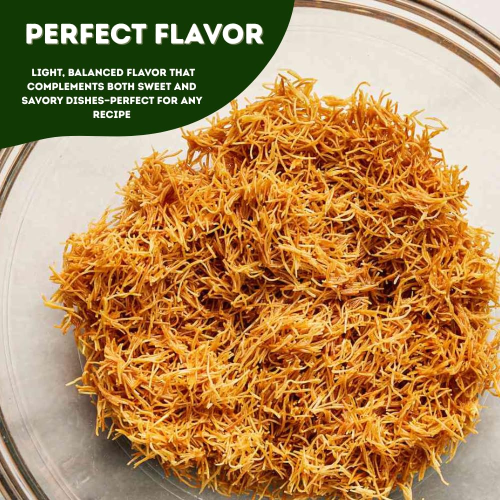 Roasted & Shredded Kataifi Phyllo Dough 11lb (5kg)