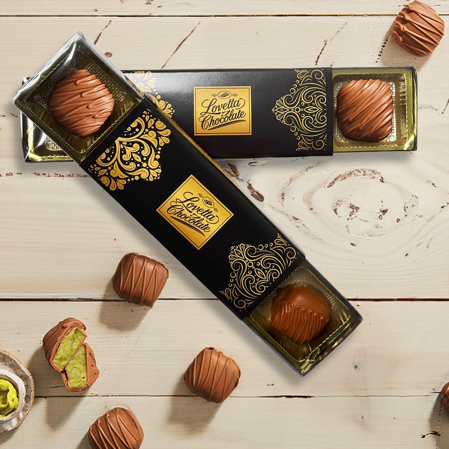 Dubai Chocolate Bites 5 pcs 4.25 oz (120g)