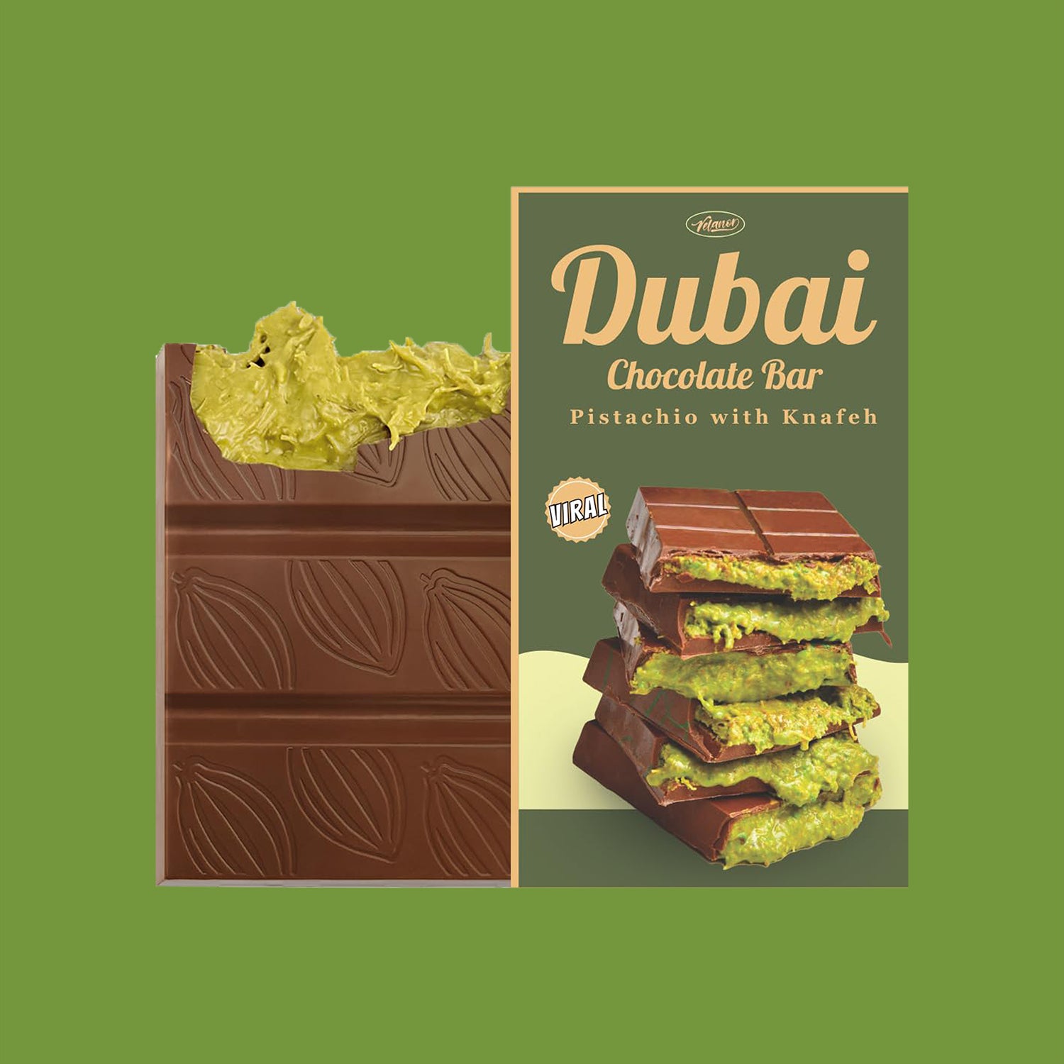 Dubai Chocolate Bar 7oz (190g)